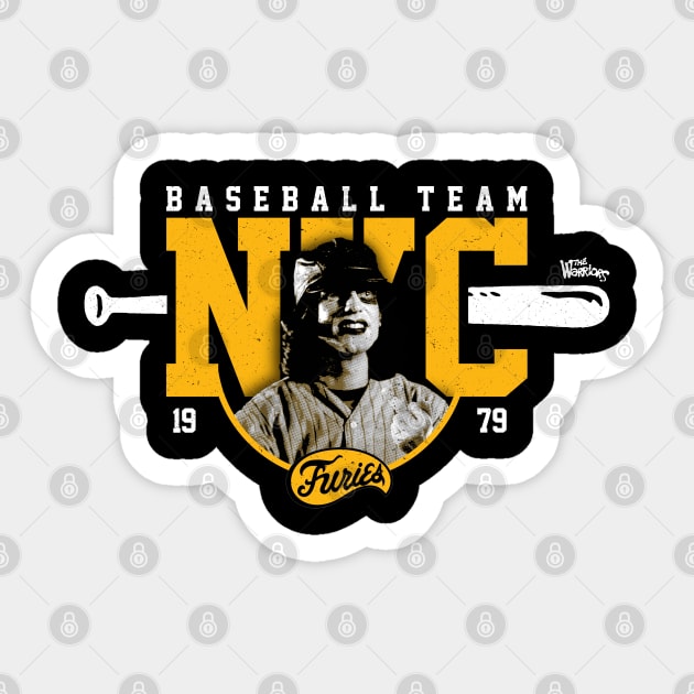 NYC Vintage Furies Baseball Sticker by OrcaDeep